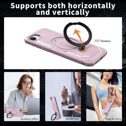Capa Resistente Ao Desgaste Com Suporte Para iPhone 16e