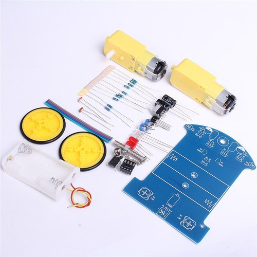 Kit 3 Carros Eletrônicos Inteligentes - Monte Você Mesmo