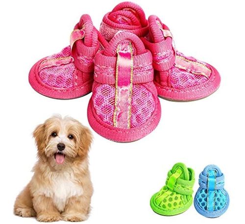 Sunfura Zapatos Para Perros Botas Para Mascotas, Sandalias P