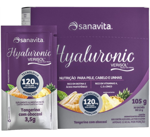 Colágeno Verisol Com Ácido Hialurônico Sanavita