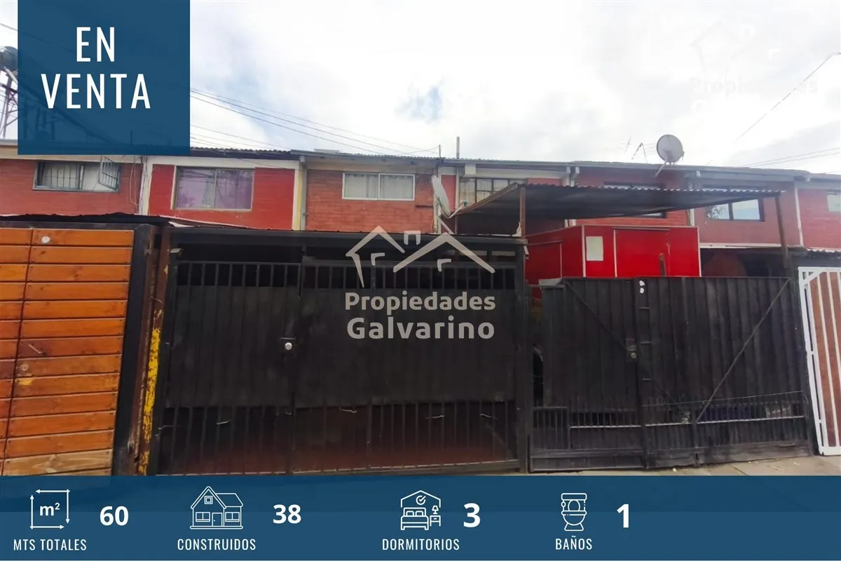Imagen 1 de 15 de Casa En Venta De 3 Dorm. En Quilicura