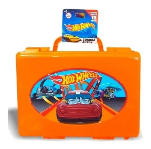 Valija Hot Wheels Porta Guarda Autos  X 15  Autitos Original