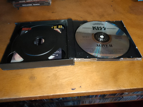 Kiss Alive I I 2cd Usa 1987 Fatbox (Usado)