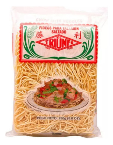 Pack 10 Fideos El Triunfo Para Tallarín Salteado 250g