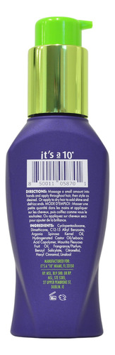 Miracle Styling Serum By Its A 10 For Unisex - 3 Oz Serum