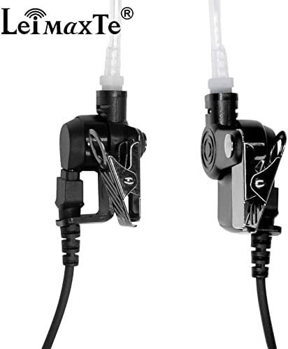 Leimaxte Xpr3300e Auricular Para Motorola Radio Xpr3500 Xpr3