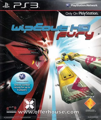 Wipeout Hd + Fury + Street Fighter Ii [2.3 Gb] Psn Ps3