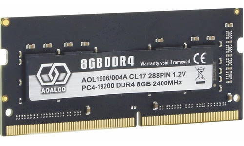 Imagen 5 de 6 de Rápida Memoria Ram Ddr4 Nuevo 8gb 2400 Mhz Para Portatil