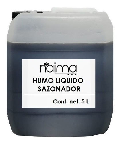 Sabor Ahumado Humo Liquido Sazonador 5 Litros 