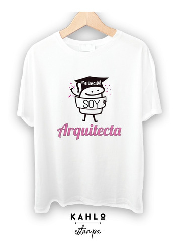 Camiseta  Arquitecta / O  Para Recibimiento Flork  