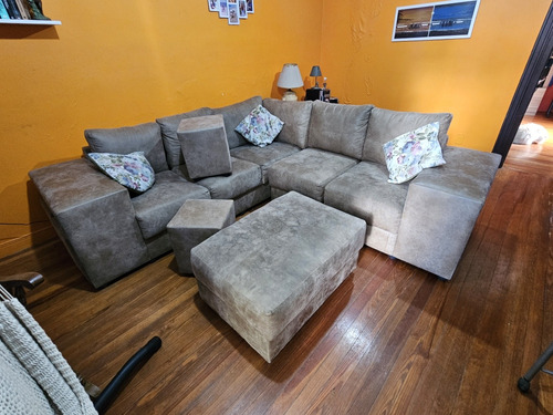 Sofa 3 Cuerpos En Cuero