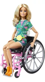 Barbie Fashionista Muñeca Con Silla De Ruedas