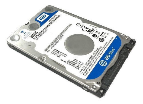 Disco rígido interno Western Digital WD5000LPVX 500GB azul