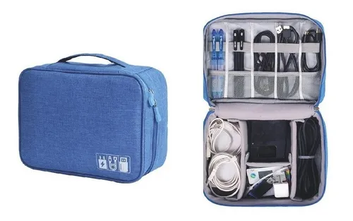 TRAVEL BLUE Bolso Organizador De Cables Usb Accesorios Viaje