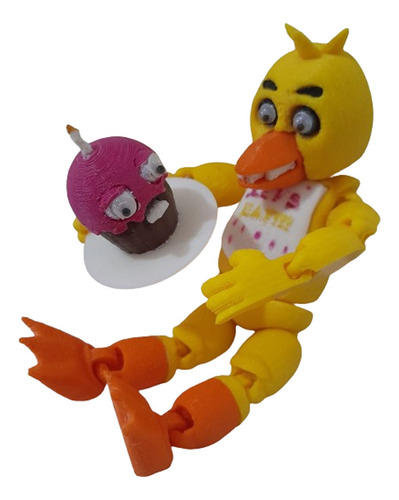 Figura De Ação Bonecos Freddy's Fnaf Articulado - Chica