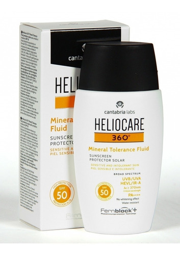 Heliocare 360 Mineral Tolerance Fluido Spf50 50ml 