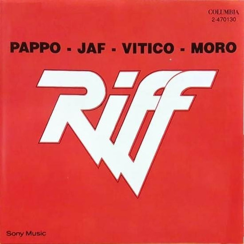 Riff Pappo Jaf Vitico Moro Cd Nuevo