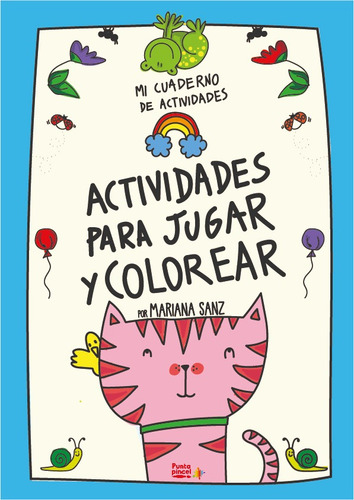 Libro De Actividades Para Jugar Y Colorear