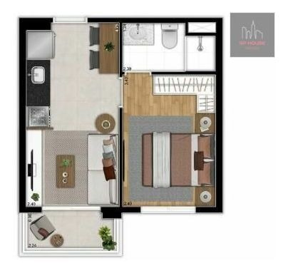 Imagem 17 de 17 de Apartamento À Venda Com 1 Dormitório Na Santa Cecília Próximo A Estação Marechal Deodoro - Tc1217