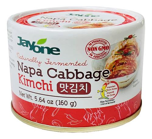 Kimchi Coreano Enlatado, Kimchi De Col De Napa, Fermentado N