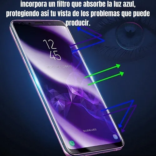 Film Hidrogel Anti Fatiga Visual Ojos Para Moto Z4