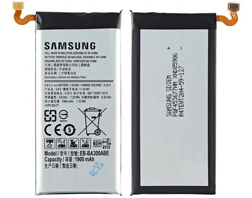 Batería Samsung Galaxy A3 (a300) Eb-ba300abe