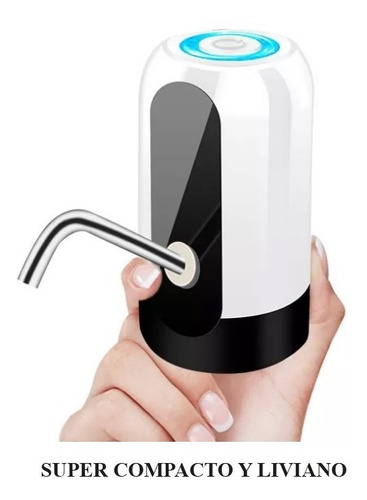 Imagen 5 de 10 de Dispensador De Agua Portatil Usb Bomba Dispensa Agua Bidones