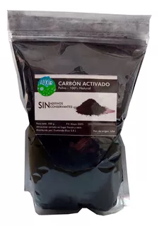 Carbón Activado En Polvo| Bolsa 500 G