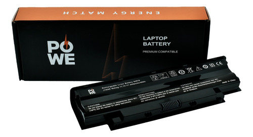 Batería Compatible For  Dell Inspiron N5010 6 Celdas 4400mah