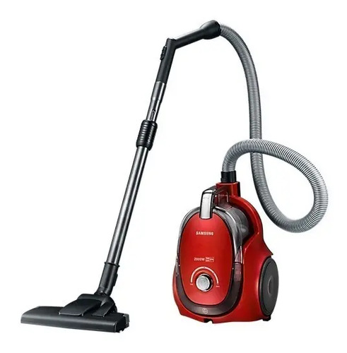 Aspiradora Samsung Sin Bolsa 2000 W Roja Vc20ccnmarf | Envío gratis