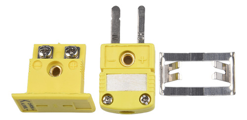 Conector De Enchufe En Miniatura De Termopar Amarillo