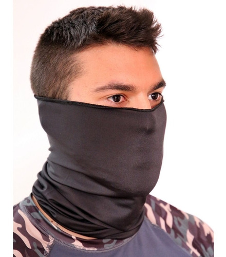 30 Máscara Buff Bandana Preto Pesca Ciclismo Esportes  Uv50 