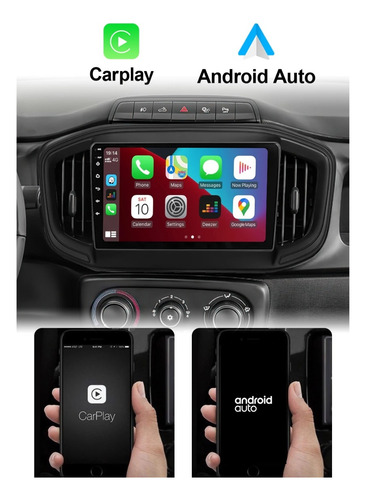 Multimídia Android Fiat Strada 2021-22 6/64gb Octacore 4g