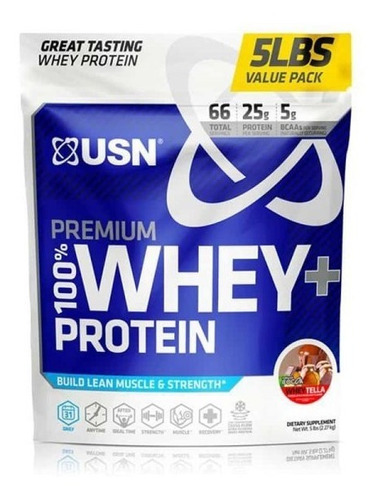 Premium 100% Whey 5lb Usn Proteina Suplemento Fitness Gym