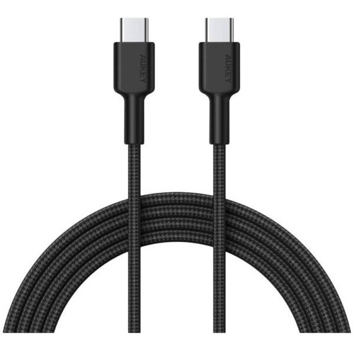 Cable Usb-c A Usb-c 0,9 M 60w Negro Aukey