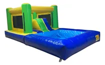 Comprar Brincolines Inflables Cubo Acuático, Descuento Pago Contado! Azul