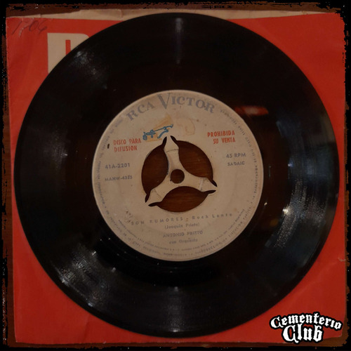 Antonio Prieto - Son Rumores Promo Rca Victor Vinilo Single