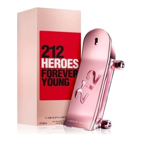 Perfume Original Carolina Herrera 212 Heroes 80ml Dama 