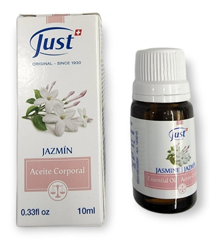 Aceite Esencial De Jazmin 10ml Sjust