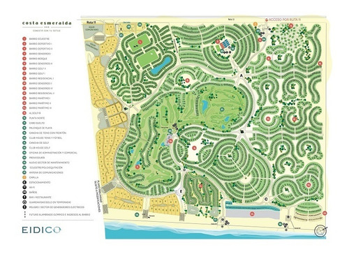 Imagen 23 de 30 de Casa Perimetral Bueno #200-300 - Costa Esmeralda - Golf 1 - 1017m2 #id 11087