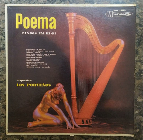 Lp Los Porteños-poema Tangos Em Hi-fi Musidisc