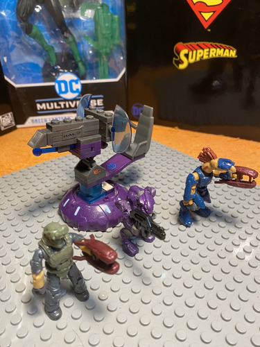 Megabloks Mega Construx Halo Covenant Vs Spartans (701) (Usado)