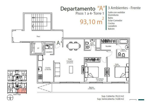 Imagen 22 de 30 de Venta Departamento De 3 Amb En Suite - Moron Sur - 3ºc