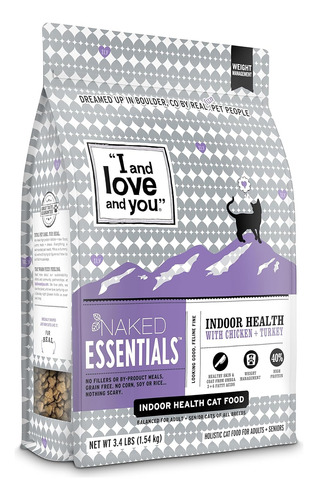 I And And You Naked Essentials Alimento Seco Para Gatos De P