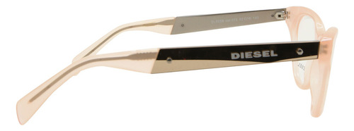 Lentes Diesel Dl5059 072 52, Unisex, Rectangulares