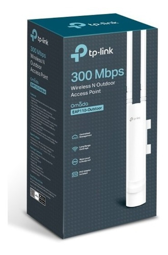 Punto De Acceso Para Exteriores Tp Link Eap-110 Hasta 200mts