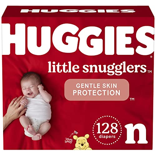 Huggies Little Snugglers Panales Para Bebes, Tamano Recien N