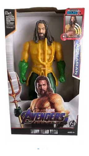 Aquaman Muñeco Articulable 30cm