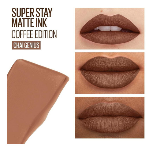 Labial Super Stay Matte Ink Coffee Edition 255 Chai Genius