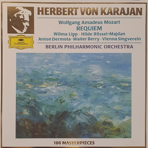 Cd Mozart - Requiem - Herbert Von Karajan - Berlin Philharmo
